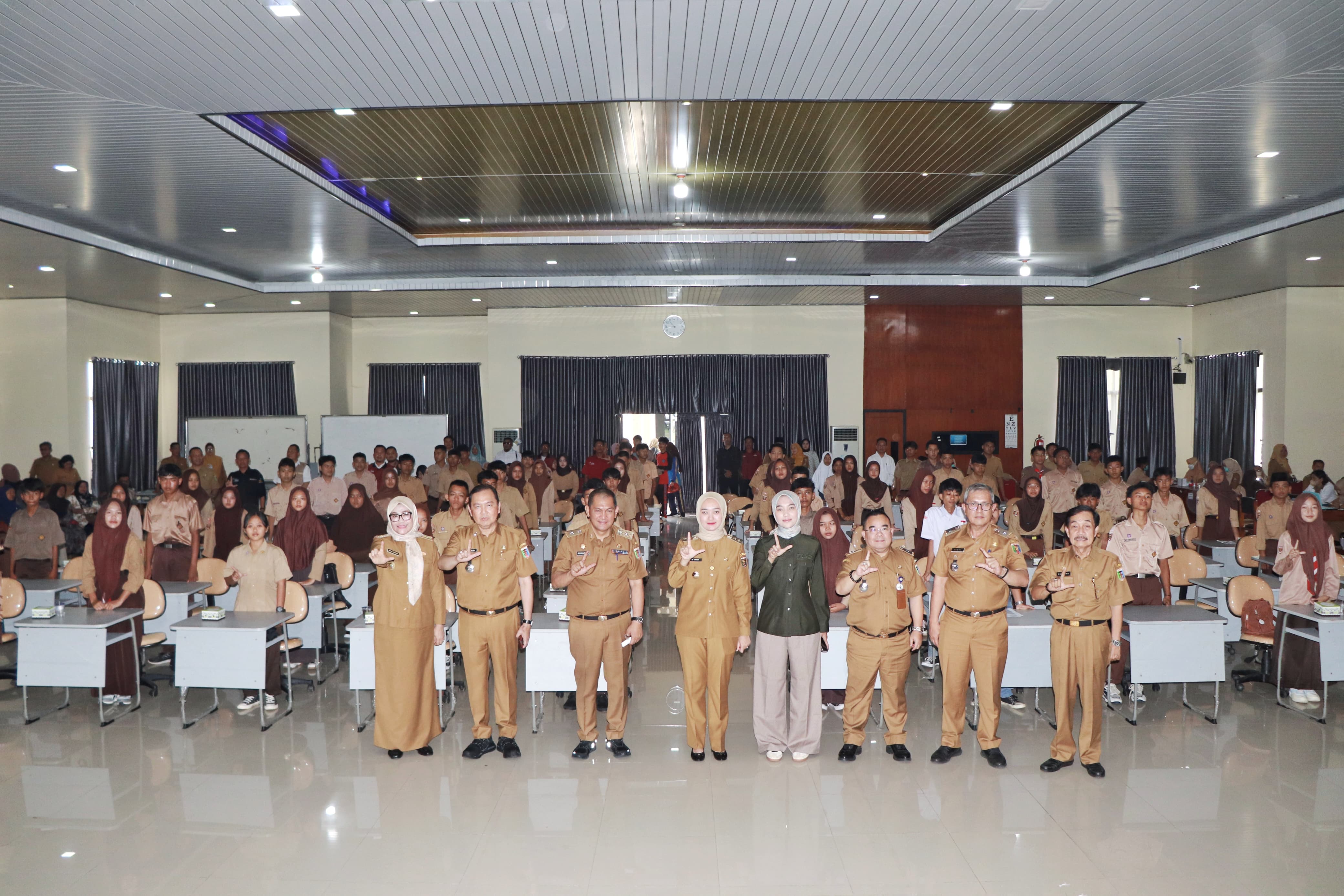 SRMA 32 Lampung Selatan Siap Beroperasi, 75 Siswa Ikuti Pemeriksaan Kesehatan